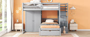 Bunk Bed With Wardrobe, Drawers - R&R Furniture Gallery (Fountain Valley, CA)
