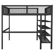 Loft Bed With 4 Tier Shelves And Storage - R&R Furniture Gallery (Fountain Valley, CA)