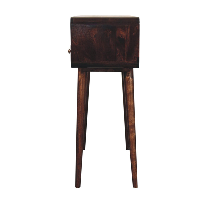 Solid Wood Curved Console Table - R&R Furniture Gallery (Fountain Valley, CA)