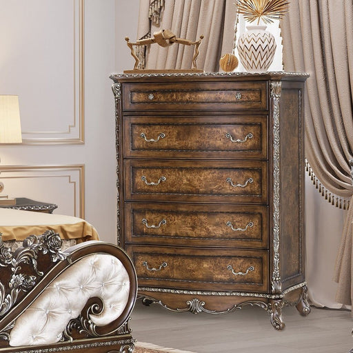 Devany - Chest - Cherry - R&R Furniture Gallery (Fountain Valley, CA)