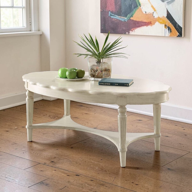 Fordon - Coffee Table - French Antique White
