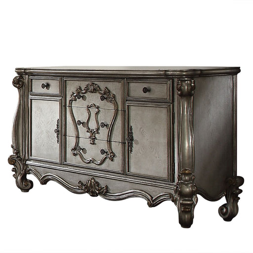 Versailles - Dresser - Antique Platinum Finish - R&R Furniture Gallery (Fountain Valley, CA)