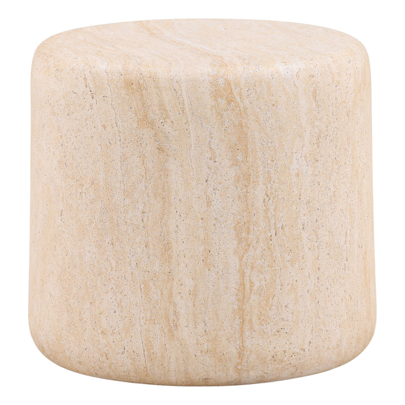Lessard - Outdoor Side Table - Faux Travertine