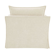 Shane - Chair With 2 Pillows - Beige Linen - R&R Furniture Gallery (Fountain Valley, CA)
