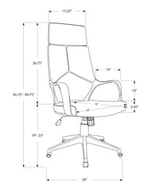 Office Swivel Chair, Adjustable Height, Ergonomic, Armrests, Contemporary & Modern - R&R Furniture Gallery (Fountain Valley, CA)