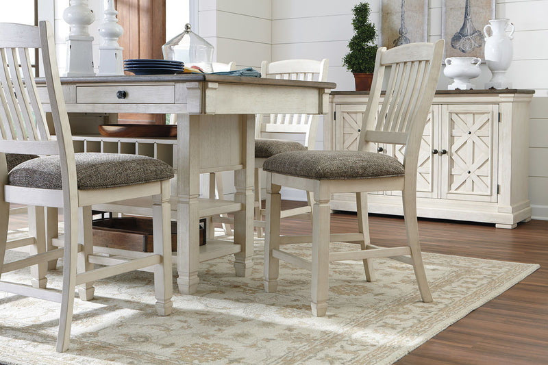 Bolanburg - Rectangular Counter Table Set - R&R Furniture Gallery (Fountain Valley, CA)
