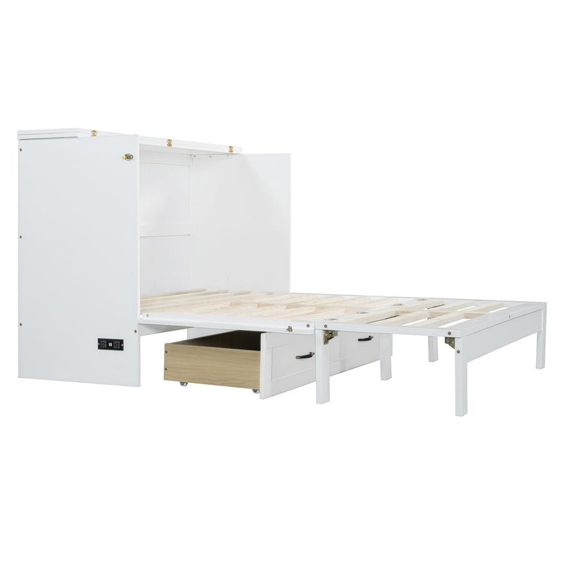 Murphy Bed With Large Drawers - R&R Furniture Gallery (Fountain Valley, CA)