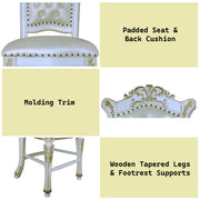 Vendome - Counter Height Chair (Set of 2) - R&R Furniture Gallery (Fountain Valley, CA)