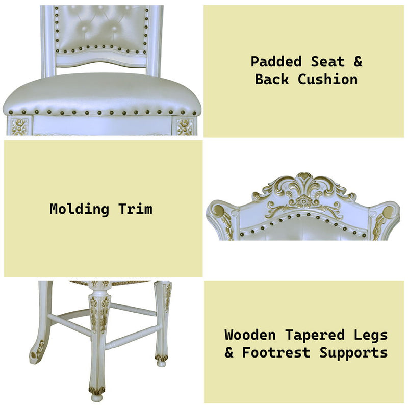 Vendome - Counter Height Chair (Set of 2) - R&R Furniture Gallery (Fountain Valley, CA)