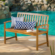 Farmhouse Style Loja Bench Indoor / Outdoor - R&R Furniture Gallery (Fountain Valley, CA)