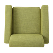 Nebulize - Upholstered Fabric Club Chair With Button Tufted And Square Off Arm And Back - R&R Furniture Gallery (Fountain Valley, CA)