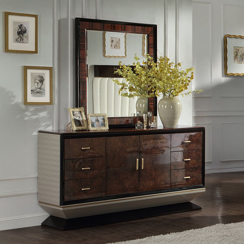 Jamonica - Dresser - Dark Brown - R&R Furniture Gallery (Fountain Valley, CA)