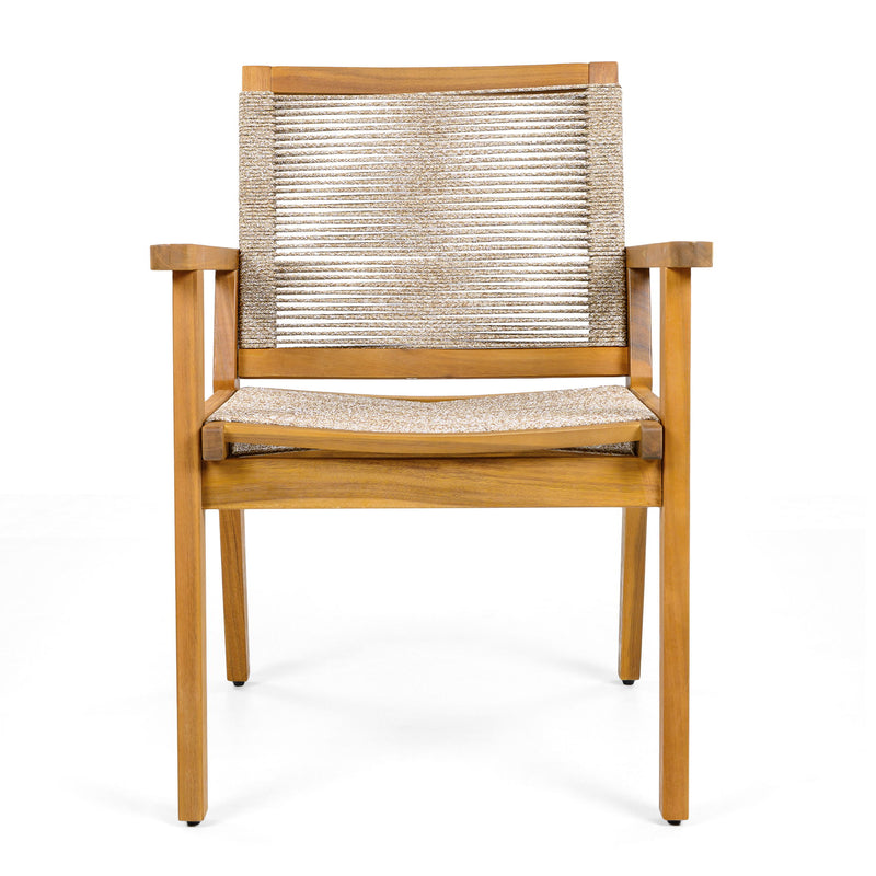 Outdoor Rope Dining Chair (Set of 2) - R&R Furniture Gallery (Fountain Valley, CA)