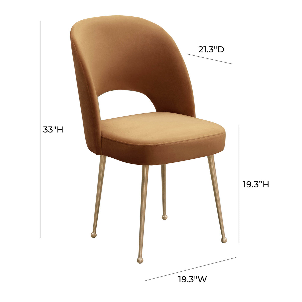 Swell - Velvet Chair - R&R Furniture Gallery (Fountain Valley, CA)