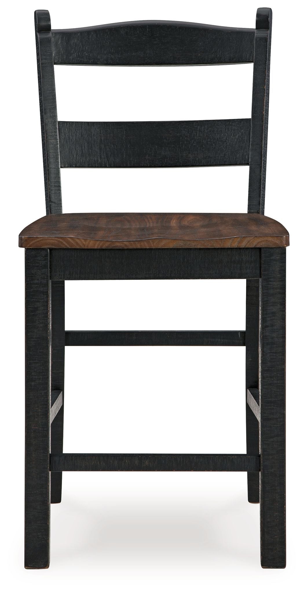 Valebeck - Barstool (Set of 2) - Black / Brown - R&R Furniture Gallery (Fountain Valley, CA)