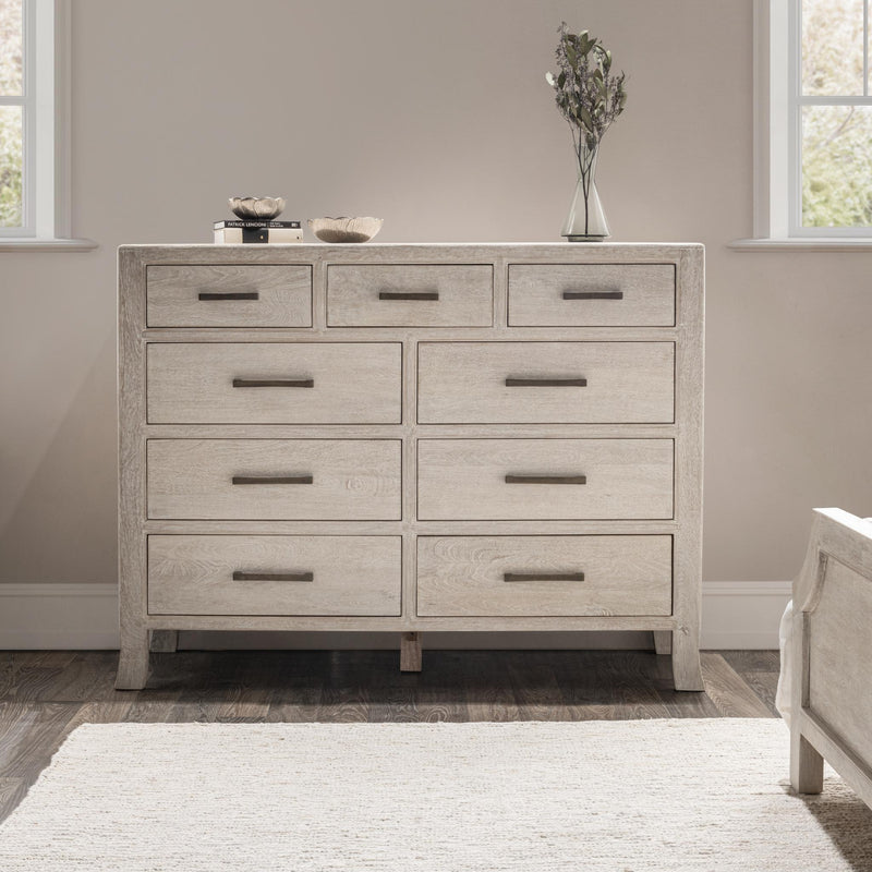 Westmont - 9 Drawers Dresser - Creamwood - R&R Furniture Gallery (Fountain Valley, CA)