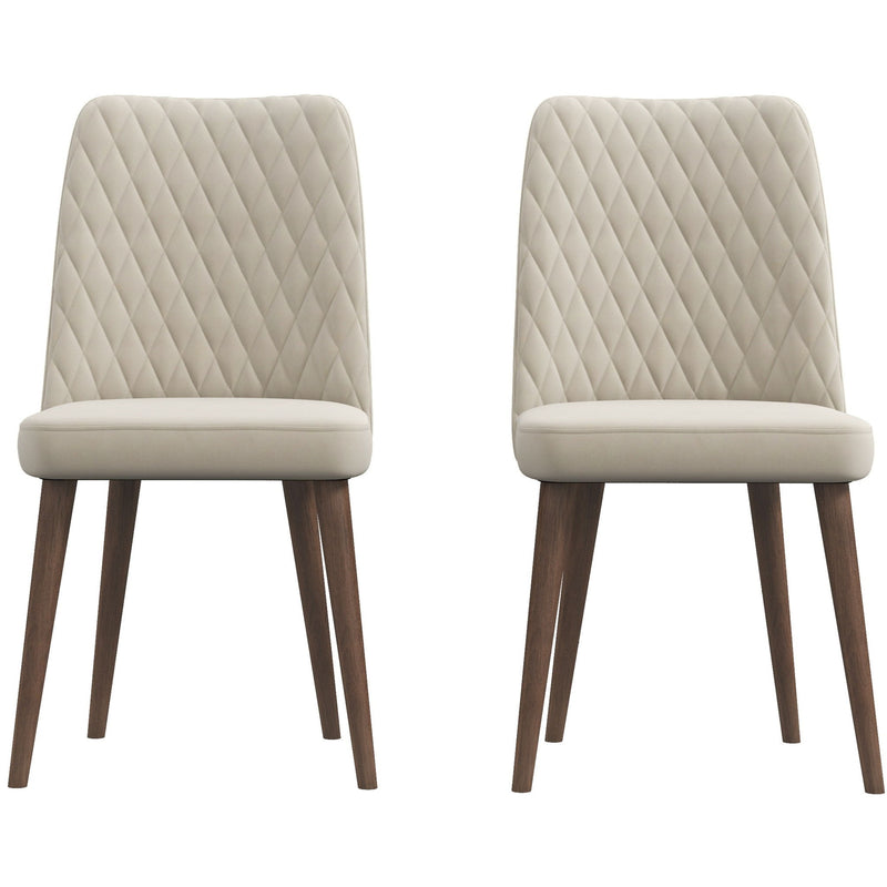 Katie - Mid-Century Modern Dining Chair (Set of 2) - R&R Furniture Gallery (Fountain Valley, CA)