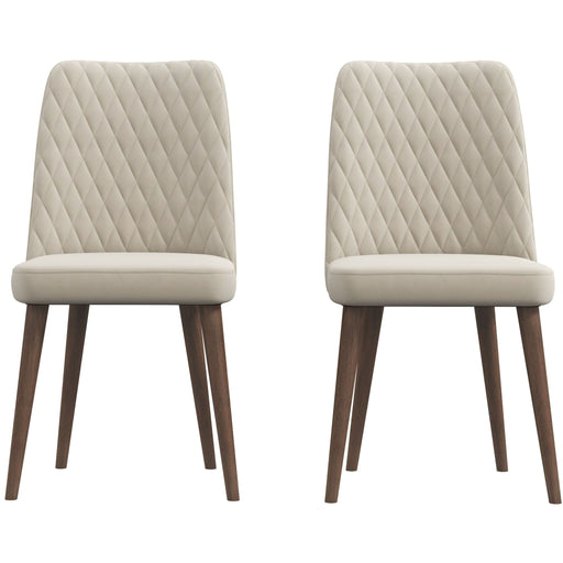 Katie - Mid-Century Modern Dining Chair (Set of 2) - R&R Furniture Gallery (Fountain Valley, CA)