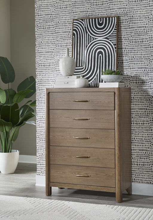 Morris 5 Drw Chest - Claystone - R&R Furniture Gallery (Fountain Valley, CA)