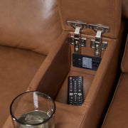 Modesto - Modular Power Reclining Sectional With Power Adjustable Headrests - R&R Furniture Gallery (Fountain Valley, CA)