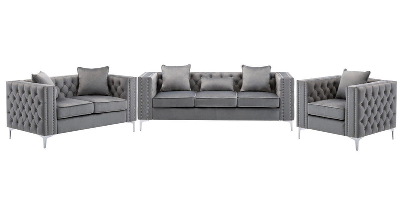 Lorreto - Fabric Living Room Set - R&R Furniture Gallery (Fountain Valley, CA)
