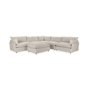 Caplan - 6 Piece Modular Sectional With Ottoman - R&R Furniture Gallery (Fountain Valley, CA)
