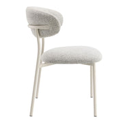 Kalam - Side Chair (Set of 2) - Gray Fabric & Beige - R&R Furniture Gallery (Fountain Valley, CA)