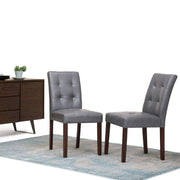 Andover - Parson Dining Chair, Upholstered (Set of 2) - R&R Furniture Gallery (Fountain Valley, CA)