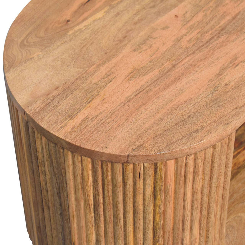 Soba - Ball Open Coffee Table - Oak - R&R Furniture Gallery (Fountain Valley, CA)