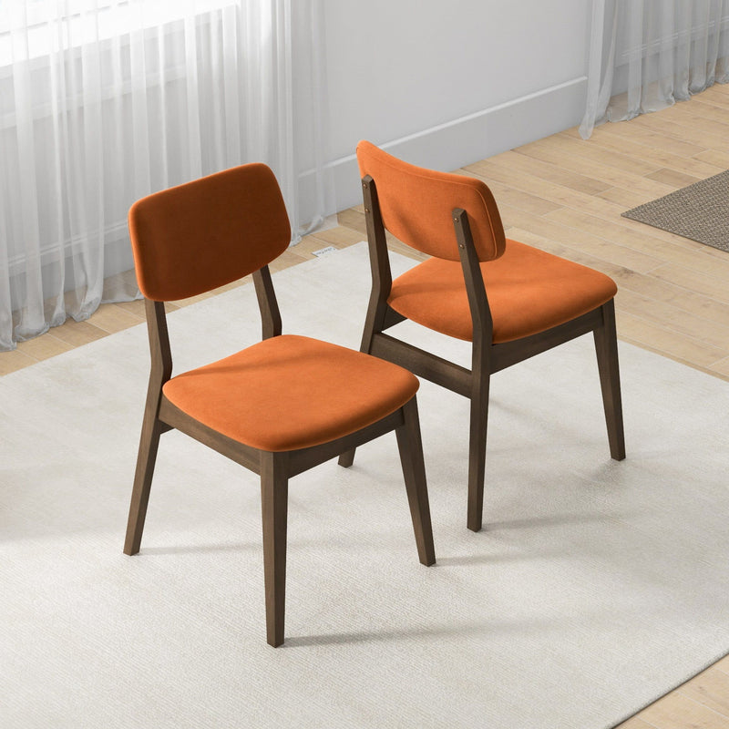 Carlos - Solid Back Side Chair (Set of 2) - R&R Furniture Gallery (Fountain Valley, CA)