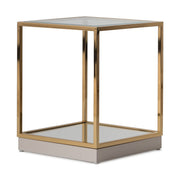 Savannah Breeze - End Table - Bright Gold - R&R Furniture Gallery (Fountain Valley, CA)