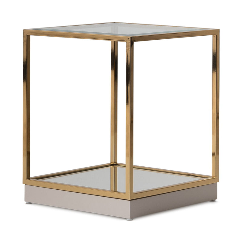 Savannah Breeze - End Table - Bright Gold - R&R Furniture Gallery (Fountain Valley, CA)