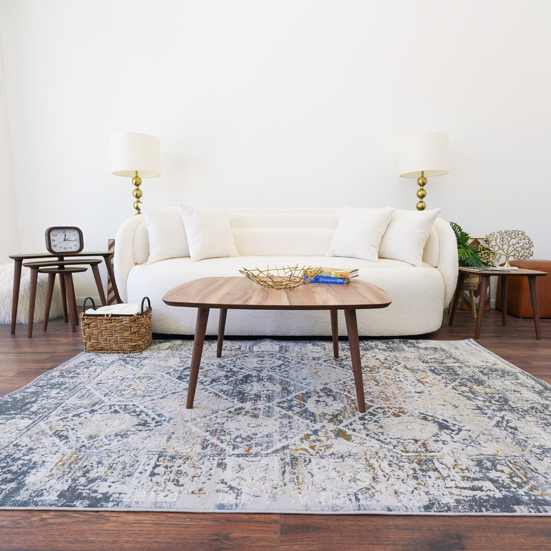 Kalen - Center Table - Walnut - R&R Furniture Gallery (Fountain Valley, CA)