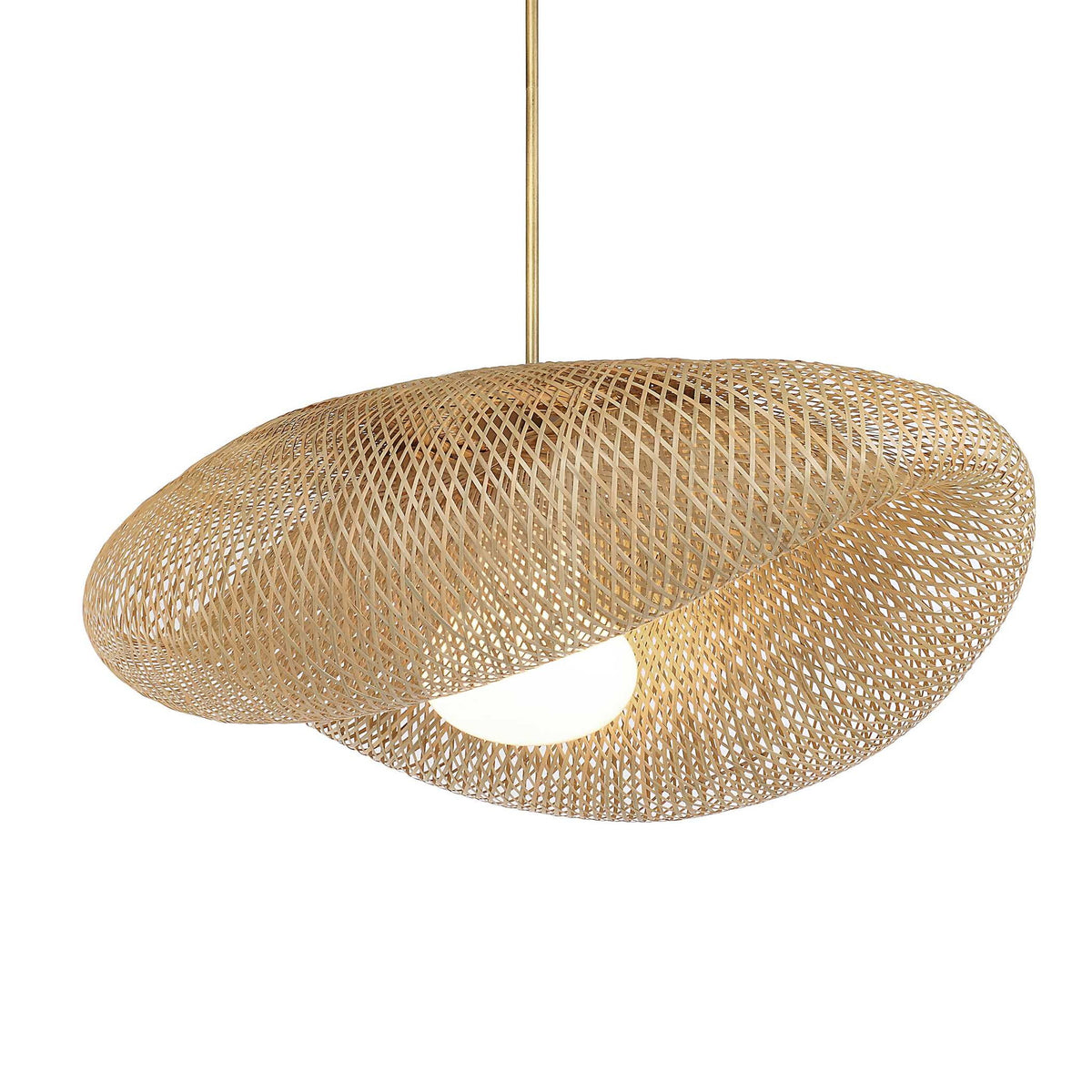Bonnet - 1 Light Pendant 2 Cartons - Brass