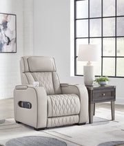 Boyington - Power Recliner/Adj Headrest - R&R Furniture Gallery (Fountain Valley, CA)