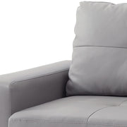 Gray modern stationary sofa from Glory Furniture with elegant design and plush cushions, perfect for contemporary living rooms.