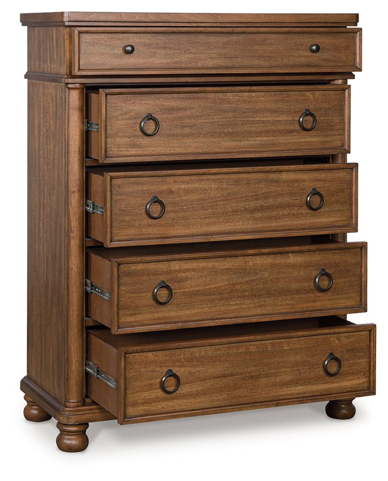 Rowlenstown - Five Drawer Chest - R&R Furniture Gallery (Fountain Valley, CA)
