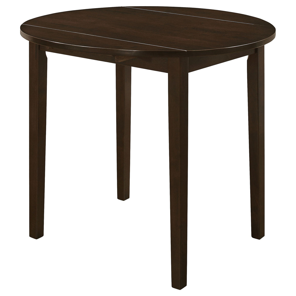 3 Piece Dining Set With Drop Leaf Table And Upholstered Chairs