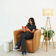 Callan - Swivel Chair - Tan - R&R Furniture Gallery (Fountain Valley, CA)