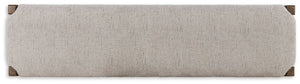 Cabalynn - Large Uph Dining Room Bench - Oatmeal / Light Brown - R&R Furniture Gallery (Fountain Valley, CA)