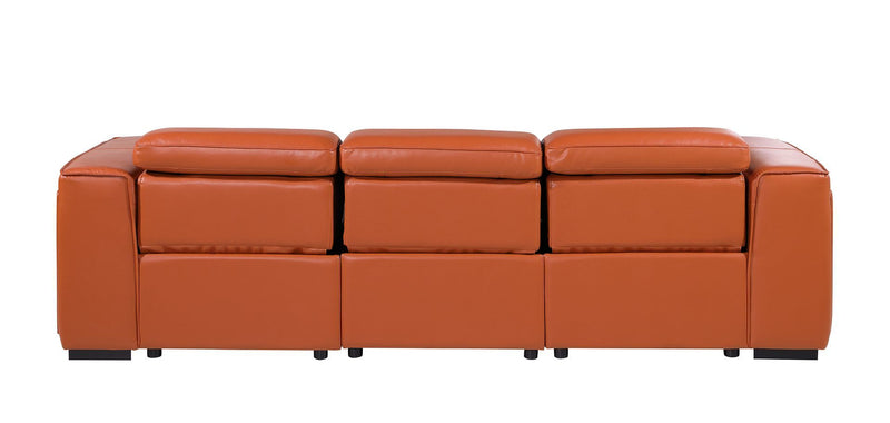 1224 - 3-Piece Modular Power Reclining Sofa In With 3 Power Recliners & Power Headrests