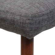 Mid Century Modern Fabric Armless Dining Chair - R&R Furniture Gallery (Fountain Valley, CA)