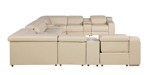 1116 - 12-Piece U-Shaped Sectional Sofa In With 4 Power Recliners & Power Headrests