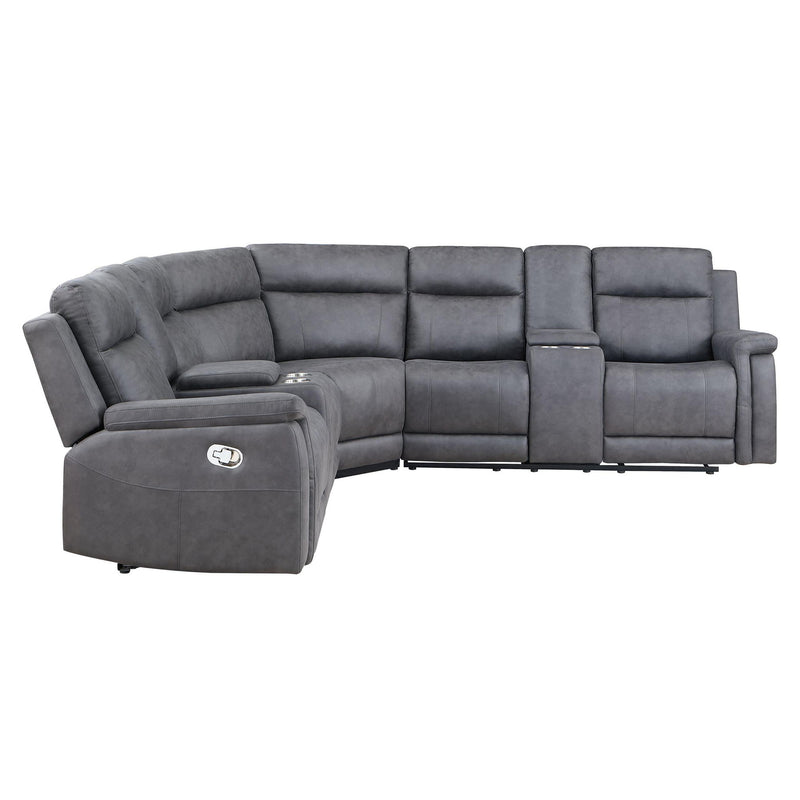 Eco - Sectional - Greige - R&R Furniture Gallery (Fountain Valley, CA)