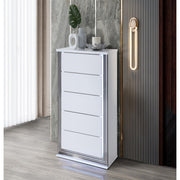 Moon - Smooth Chest With LED - White - R&R Furniture Gallery (Fountain Valley, CA)