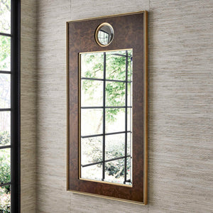 Oculus Trumeau - Mirror - Dark Brown