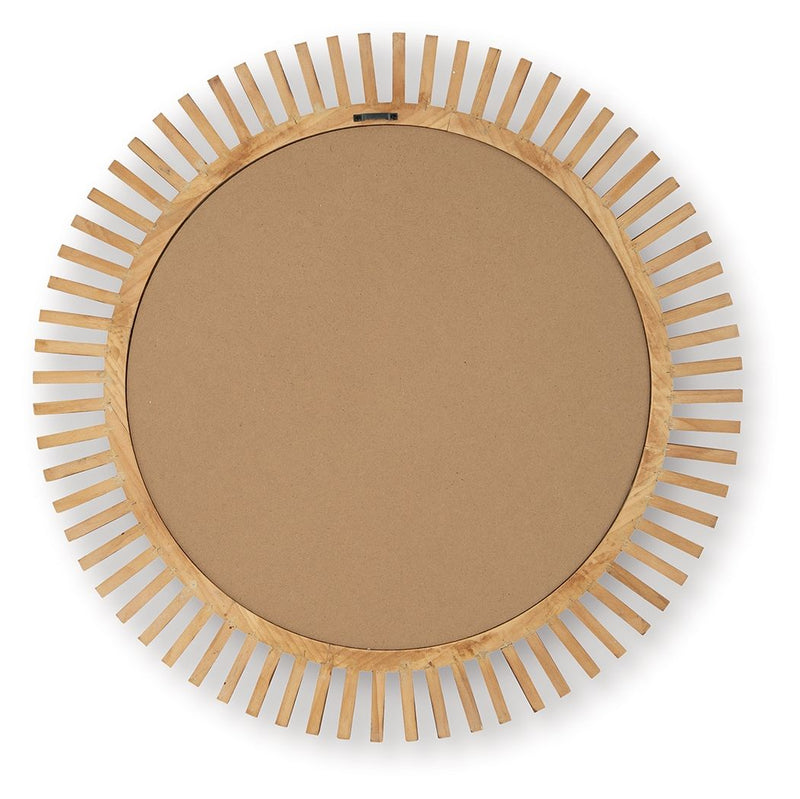Tedwell - Accent Mirror - Brown - R&R Furniture Gallery (Fountain Valley, CA)