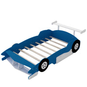 Race Car-Shaped Platform Bed With Wheels - R&R Furniture Gallery (Fountain Valley, CA)