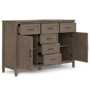 Ela - Sideboard - Smoky Brown - R&R Furniture Gallery (Fountain Valley, CA)