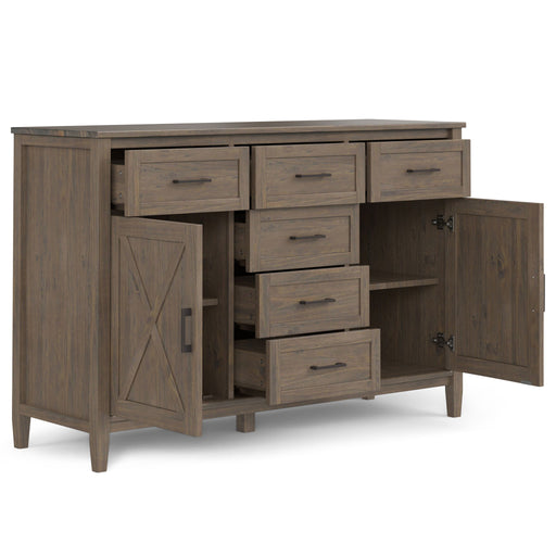 Ela - Sideboard - Smoky Brown - R&R Furniture Gallery (Fountain Valley, CA)